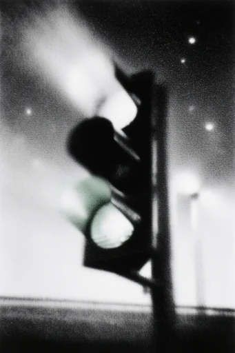 Nocturnal Monochrome Noir style reference image — lo-fi mystery