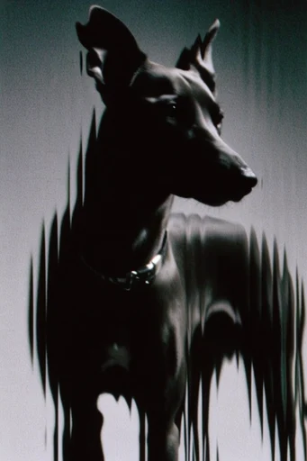 Distorted Cinematic Melancholia style reference image — somber mood