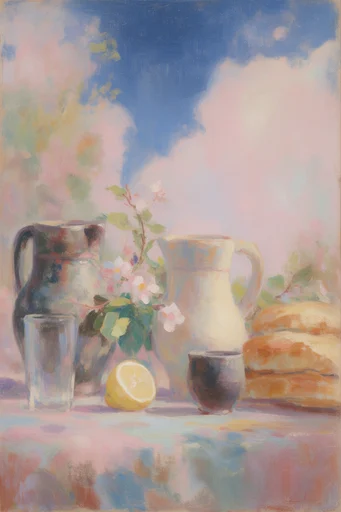 Ethereal Pastel Minimalism style reference image — ethereal diffused light