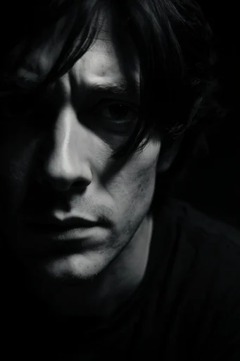 Monochromatic Gothic Chiaroscuro moodboard — generate AI images in this style