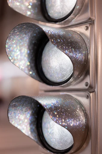 Prismatic Digital Fragmentation style reference image — chromatic aberration