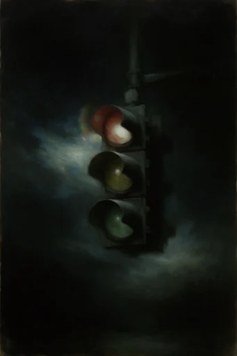 Moody Nocturnal Romanticism style reference image — chiaroscuro lighting