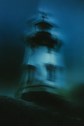 Kinetic Liminal Ghost style reference image — liminal horror