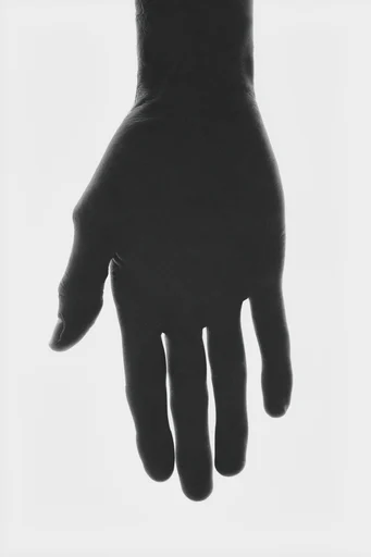 Stark Monochrome Surrealism style reference image — avant-garde collage