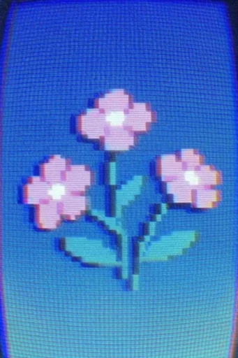 Lofi CRT Surrealism style reference image — retro computer interface