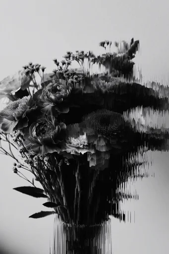 Fragmented Monochrome Surrealism style reference image — surreal photographic collage