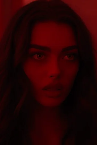 Cinematic Crimson Noir moodboard — generate AI images in this style