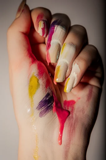 Visceral Macro Beauty style reference image — high-contrast editorial lighting