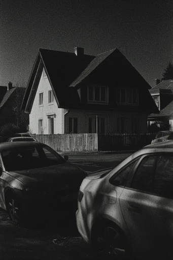 Cinematic Monochrome Realism style reference image — gritty cinematic realism