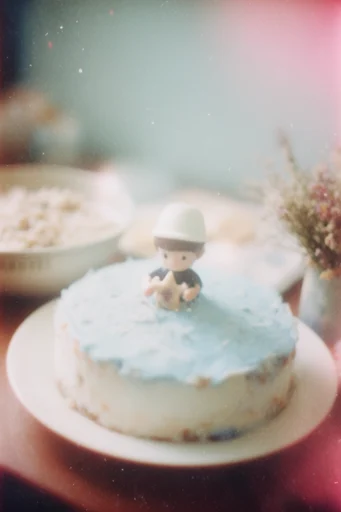 Ethereal Analog Haze style reference image — motion blur