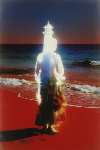 Crimson Astral Surrealism style reference image — cosmic surrealism