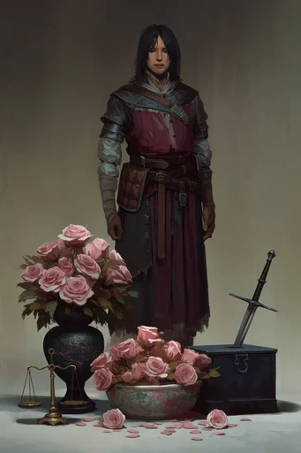 Gritty Atmospheric Concept style reference image — character concept art