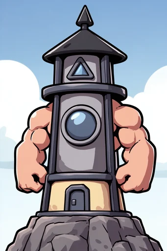 Graphic Angular Urbanism style reference image — dynamic character design