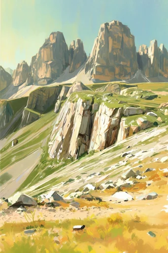 Luminous Impressionist Solitude style reference image — warm pastel palette
