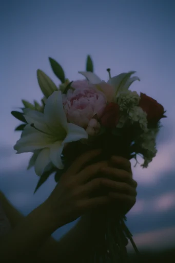 Nocturnal Twilight Melancholy style reference image — dreamlike shallow depth