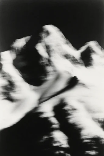 Spectral Kinetic Noir style reference image — high-contrast black and white