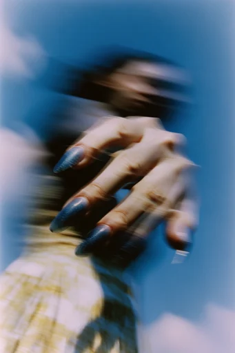Kinetic Ethereal Editorial style reference image — ethereal kinetic energy