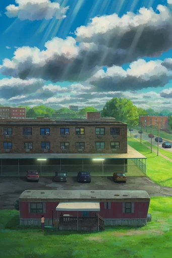 Luminous Anime Pastoralism style reference image — Studio Ghibli style