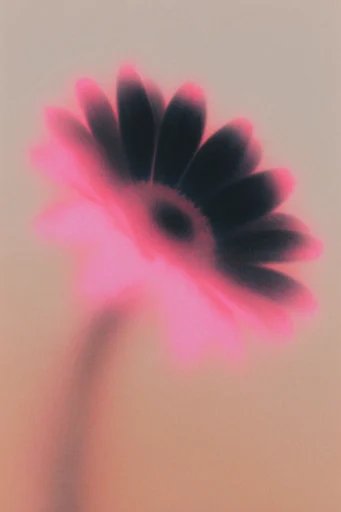 Ethereal Neon Aura style reference image — high-contrast lighting