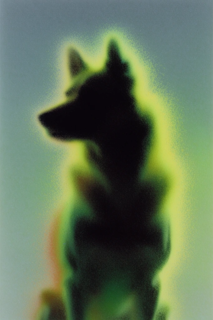 Radioactive Minimalist Blur style AI image example 3
