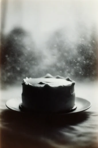 Ethereal Abyssal Melancholy style reference image — mysterious silhouette