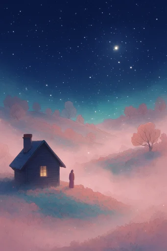 Nocturnal Mystical Whimsy style AI image example 4