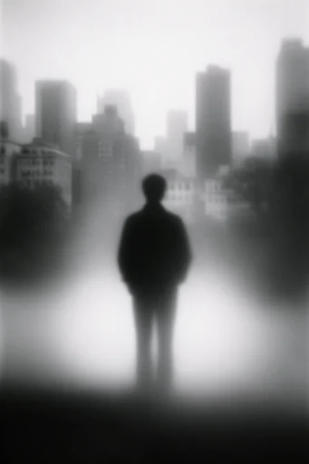 Ethereal Monochrome Noir style reference image — monochrome photography