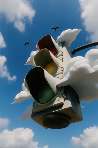 Ethereal Cloud Surrealism style reference image — volumetric lighting