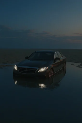 Nocturnal Liminal Surrealism style reference image — atmospheric solitude