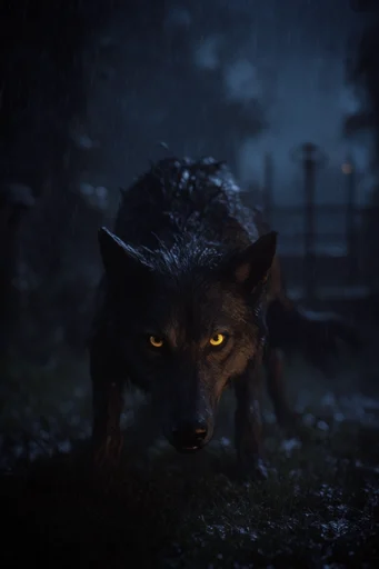 Atmospheric Gothic Noir style AI image example 3