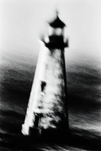 Monochrome Glitch Noir style reference image — photocopy texture