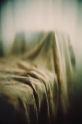 Ethereal Motion Impressionism style reference image — heavy analog film grain