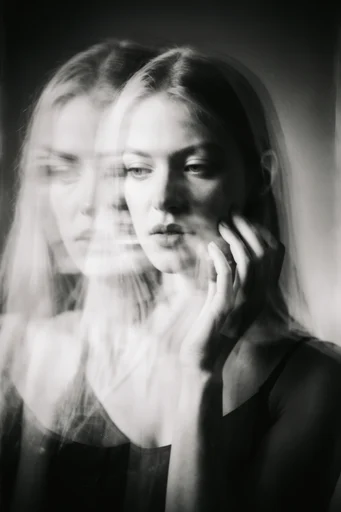 Spectral Analog Noir style reference image — chiaroscuro lighting