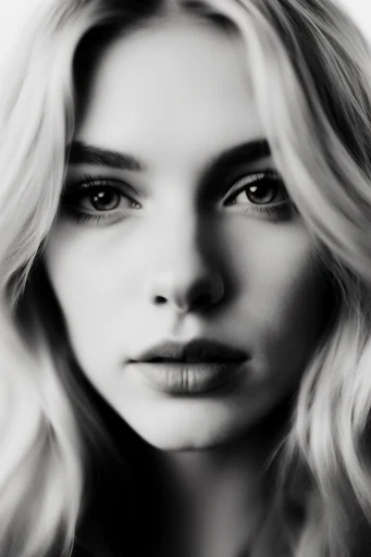 Experimental Noir Monochromes style reference image — dreamy soft focus