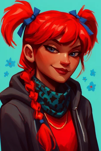 Bold Expressive Illustration style reference image — contemporary graphic style