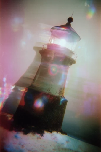 Nostalgic Liminal Glitch style reference image — lo-fi soft focus