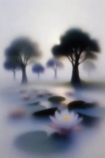 Luminous Ethereal Haze style reference image — ethereal aura glow