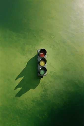 Tactile Emerald Minimalism style reference image — surrealist atmospheric depth
