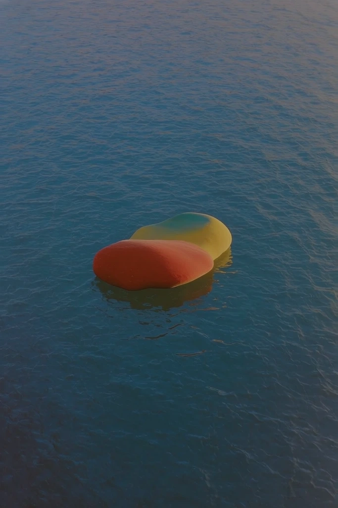 Surreal Minimalist Waterscapes style AI image example 2