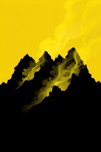 High-Contrast Fluid Noir style reference image — minimalist graphic design