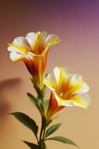 Vibrant Minimalist Botanica style reference image — high contrast