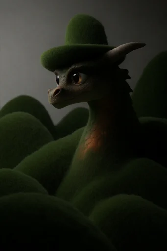 Surreal Velvet Verdancy style reference image — soft cinematic lighting