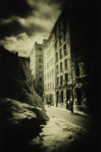 Dusty Sepia Dreamscape style reference image — sepia tone