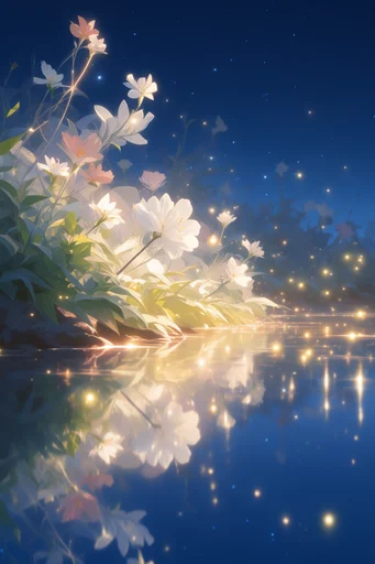 Luminous Celestial Fantasy style reference image — surreal cosmic dreamscape