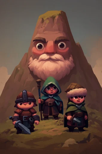 Cozy Stylized Fantasy style reference image — stylized digital illustration