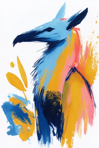 Vibrant Expressive Fauvism style reference image — impasto texture