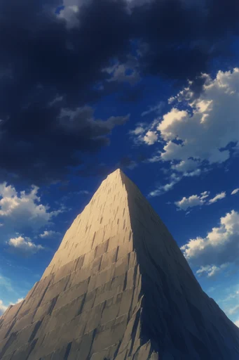 Optimistic Urban Constructivism style reference image — architectural low-angle perspective