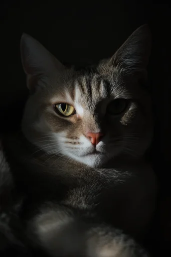 Cinematic Chiaroscuro Intimacy style reference image — shallow depth of field