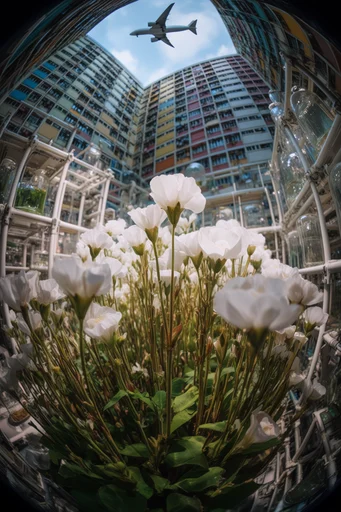 Vertiginous Brutalist Surrealism style reference image — infinite geometry