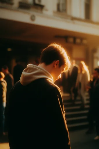 Cinematic Amber Chiaroscuro style reference image — chiaroscuro lighting